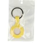  Силиконов ключодържател за Apple AirTag - Tel Silicone Keyring (жълт)