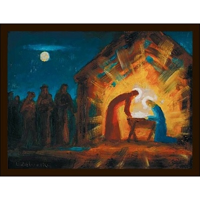 Obraz: Betlehem 30 x 21 cm