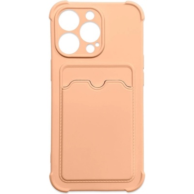 HQWear Кейс с отделение за карти HQWear за iPhone 12 Pro, Розов (9145576235362)