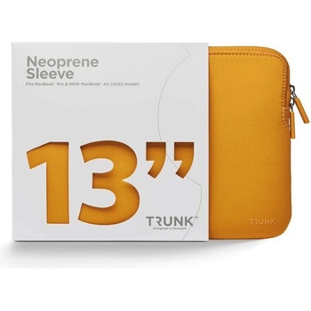 Trunk Удароустойчив неопренов калъф за Macbook Pro 13 и Macbook Air 13 (от модел 2017 и по-нов) - Trunk Laptop Sleeve (2022) (жълт) (TR-ALSPA13-GYE)