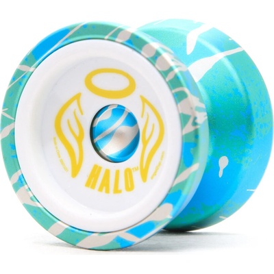 YoYoFactory DNA Halo Kovové Yoyo Halo Zelená Modrá