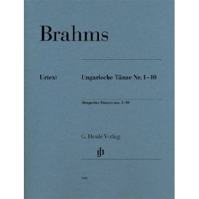 Brahms, Johannes - Ungarische Tänze Nr. 1-10