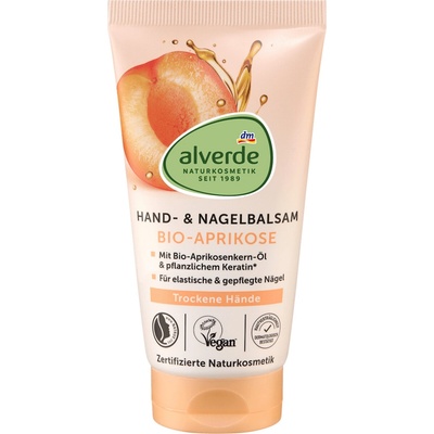 alverde NATURKOSMETIK krém na ruce Meruňka 75 ml – Hledejceny.cz