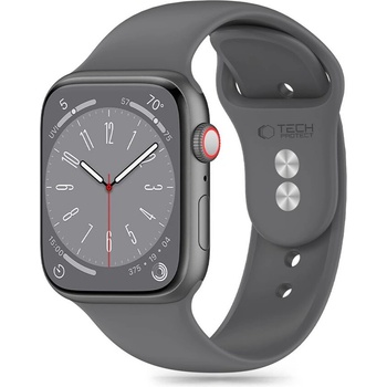 Tech-Protect Силиконова каишка за Apple Watch 6 / 7 / 8 / 9 / 10 / SE (40/41/42 mm) от Tech-Protect Silicone - Clay (5906302310142)