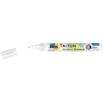 Kreul Triton Маркер за текстил 1 - 3 mm White 1 бр (17717)