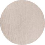 Multidecor Естествен кръгъл килим fir wool 160 см 2600 г/м2 бежов (mu0143)