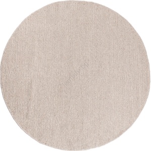 Multidecor Естествен кръгъл килим fir wool 160 см 2600 г/м2 бежов (mu0143)