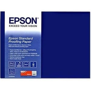 Epson Standard Proofing Paper S045005 C13S045005, 205 g/m2, A3+, 100 бр. , полуматов, бял, фотохартия (C13S045005)
