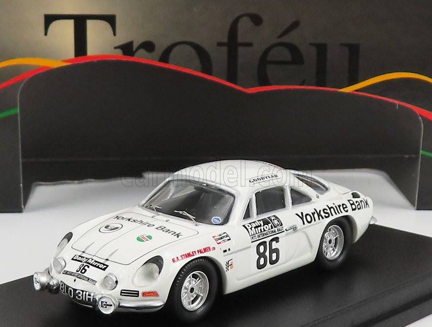 1:43 Trofeu Renault A110 Alpine #120 Rally Rac Lombard 1972 Price Turner TRRUK55