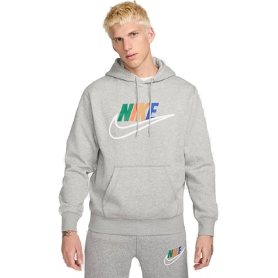 Nike M Nk Club Bb Hdy Futura Block-063 Dk Grey Heather/Smoke Gry