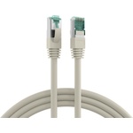  RJ45 пач корда категория 6a - 1x90°, S-FTP LSZH, Gray, EFB (1.0 м) (MK6001W.1G)