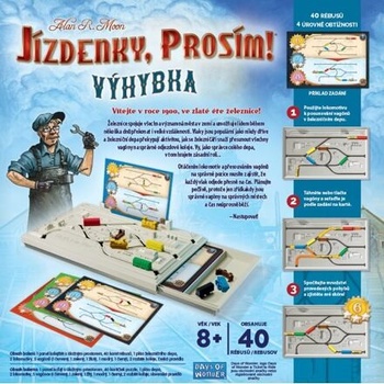 Asmodee Jízdenky, prosím! Výhybka