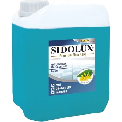 Sidolux premium floor care vinyl, linoleum, dlažba, obklady ylang ylang 5000 ml