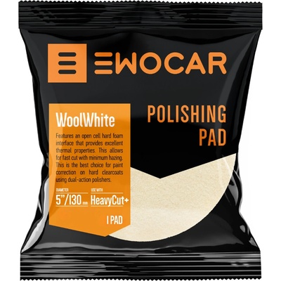 Ewocar Vlnený - agresívny leštiaci pad 130 mm