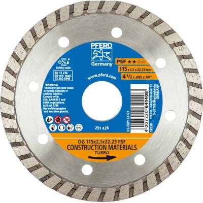 Pferd diamantový rezací kotúč 115 x 2,1 x 22,23 mm 68011222