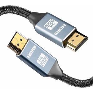 Neofier Високоскоростен 8K HDMI към HDMI кабел - Neofier HDMI 8K 60Hz Cable (100 см) (черен) (NF6HMB860B1)