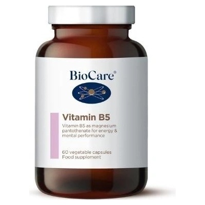 BioCare Vitamín B5 kyselina pantoténová + magnézium 60 kapsúl