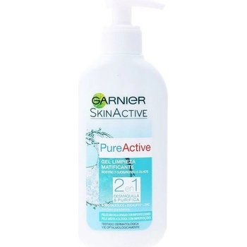 Garnier Skin Naturals Pure active čistiaci gél proti vyrážkam a odolným čiernym bodkám 200 ml