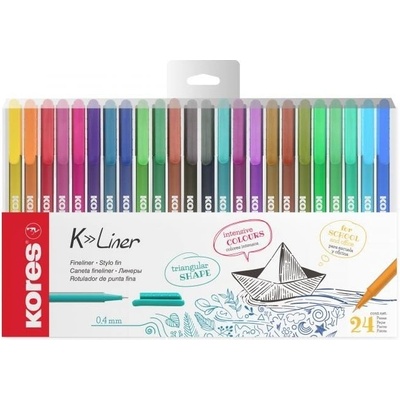 Kores K-Liner Sada 24 barev