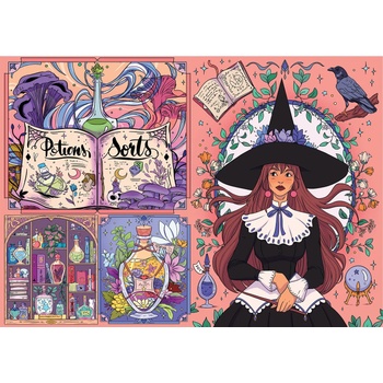 Hachette - Puzzle The Spell Workshop - 1 000 piese