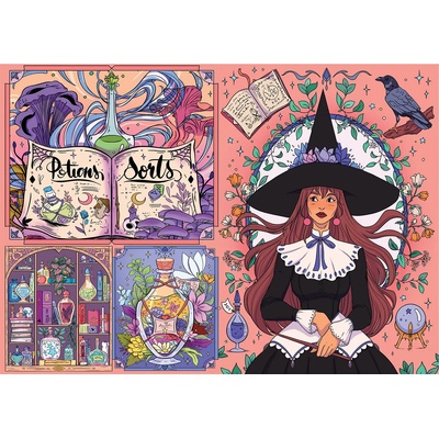 Hachette - Puzzle The Spell Workshop - 1 000 piese