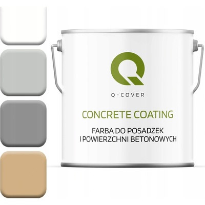 Barva pro betonové podlahy Q-COVER 5 l, matná, vícebarevná