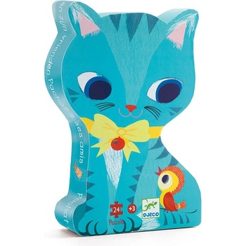 Image 1 of DJECO - Пъзел Котето Пачат и приятели 24 части DJ07207G