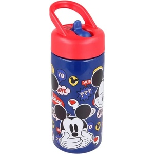 Mickey Mouse Mickey бутилка със сламка 410 мл