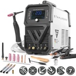 STAHLWERK Комбиниран заваръчен апарат 3 в 1 stahlwerk ac/dc tig 200 st/ 200a (6922) Заваръчен апарат