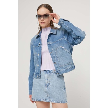 Tommy Jeans Дънково яке Tommy Jeans в синьо преходен модел DW0DW17655 (DW0DW17655)