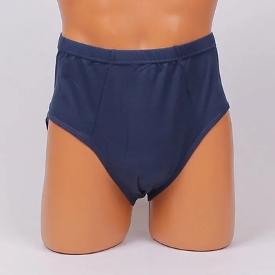 Мъжки макси слип в син цвят