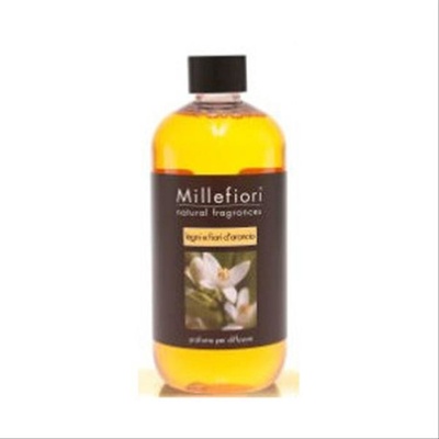 Millefiori Milano Natural náplň do aroma difuzéru Dřevo a oranžové květy 250 ml – Zboží Dáma