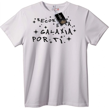 NOONEBRAND Тениска Разузнаване галактически порт - 2XL, White