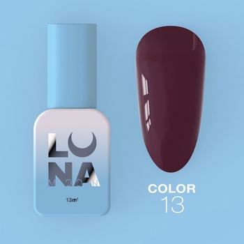 Luna Color 13, 13 ml, čierny hybridný lak
