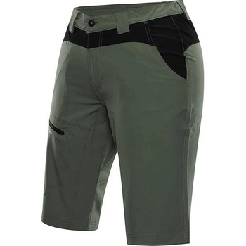 Alpine Pro CUOM softshellové šortky MPAN176567 Treetop