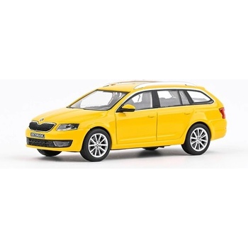Abrex Škoda Octavia III Combi 2013 Žlutá Taxi 1:43