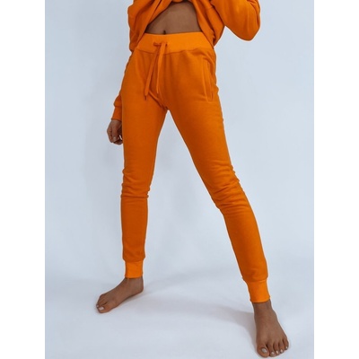 Dstreet dámské tepláky fitS UY0583 oranžové