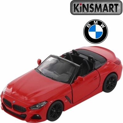 Kinsmart BMW Z4 Cabrio červené 1:34