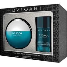 Bvlgari Aqva Pour Homme EDT pre mužov 100 ml + deostick 75 ml darčeková sada