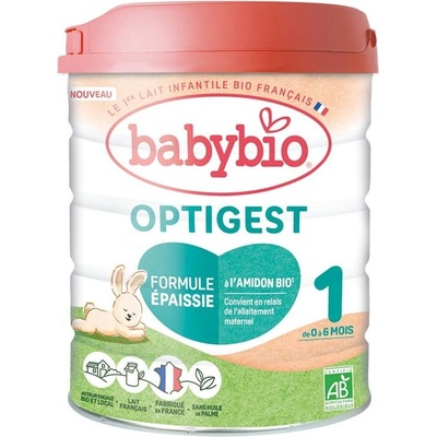 Babybio Био адаптирано мляко Babybio - Optigest 1, 800 g (3288131580111)