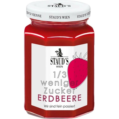 Staud‘s Jahodová marmeláda se sníženým obsahem cukru 200 g