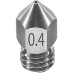 Two Trees Дюза MK8 Неръждаема стомана 0.4, 0.6, 0.8, 1.0mm Stainless Steel Nozzle