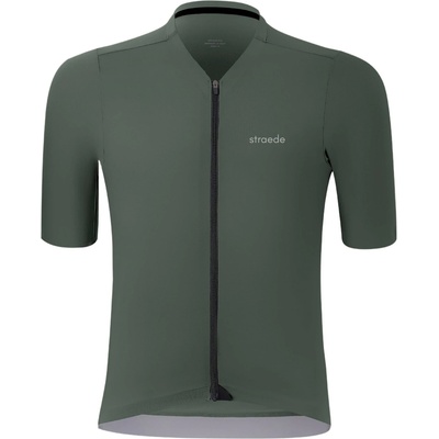 straede Фланелка с къс ръкав за колоездене straede Aerlig Jersey Cycling jersey - Forest - размер XL (056-3734-0215)