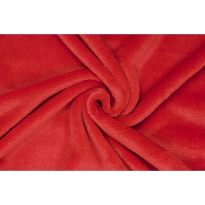 Coral fleece | WellSoft - Červený