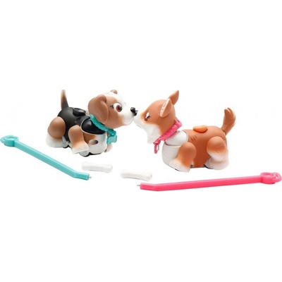 Pet Parade 2pack zvieratko 9,5 x 5 x 4 cm hnedý psík