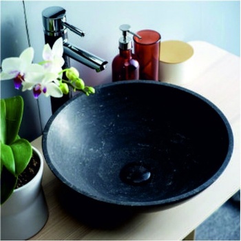 Inter Ceramic Умивалник от камък за плот icl 4011bl