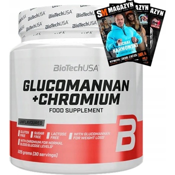 Biotech USA Glucomannan + Chromium 225 g