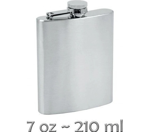 Ploskačka antikor.oceľ 210 ml