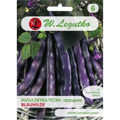 W. Legutko Blauhilde зелен фасул с лилави шушулки - средно ранен