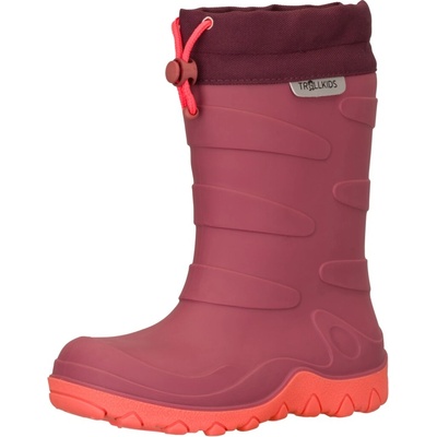 Trollkids Torsvag Thermo Winter Frozen Berry Deep Ruby Pink Salmon